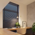 Kinkiet NOX minimalistyczna lampa ścienna w stylu skandynawskim, beżowa z włącznikiem SL.1699 Sollux