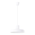Lampa wisząca Sollux BILO biała, metalowa, w stylu retro SL.1702 Sollux