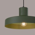 Lampa wisząca BILO lampa w odcieniu oliwkowej zieleni do jadalni nad stół SL.1705 Sollux