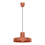 Lampa sufitowa BILO designerska lampa wisząca czerwona ochra SL.1706 Sollux