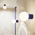 Designerska lampa sufitowa HALO w kolorze ultramaryna do łazienki IP44 SL.1738 Sollux