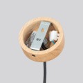 Lampa wisząca MAB z betonowym industrialnym kloszem, gwint E27 do salonu SL.1363 Sollux