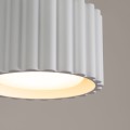 Lampa sufitowa tuba AURA Ø10 biała na żarówkę GX53 do salonu SL.1782 Sollux