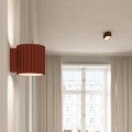 AURA 2 ochra czerwona – designerska lampa sufitowy do salonu i sypialni 2xGX53 SL.1803 Sollux