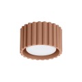 Nowoczesny plafon AURA 1 mocca GX53 – elegancka lampa sufitowa, polska jakość SL.1807 Sollux