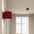 Lampa sufitowa AURA w nowoczesnym kolorze burgund, zdobione klosze na GU10 salon SL.1820 Sollux