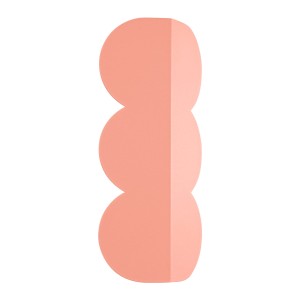 Kinkiet BISCUIT brzoskwiniowy TH.572 THORO