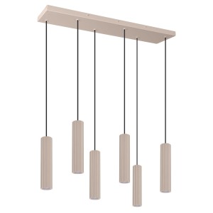 Lampa wisząca IVAR 6L taupe LED 3000K TH.605 THORO
