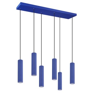 Lampa wisząca IVAR 6L ultramaryna LED 4000K TH.641 THORO
