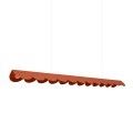 Lampa wisząca BISCUIT ochra czerwona LED 4000K TH.655 THORO