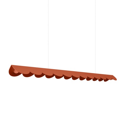 Lampa wisząca BISCUIT ochra czerwona LED 4000K TH.655 THORO