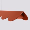 Lampa wisząca BISCUIT ochra czerwona LED 4000K TH.655 THORO