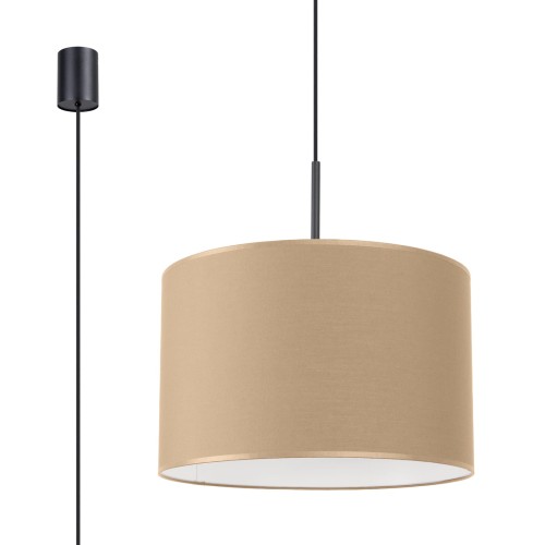 Lampa wisząca NEVIA taupe SL.1849 Sollux