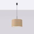 Lampa wisząca NEVIA taupe SL.1849 Sollux