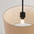 Lampa wisząca NEVIA taupe SL.1849 Sollux