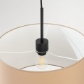 Lampa wisząca NEVIA taupe SL.1849 Sollux