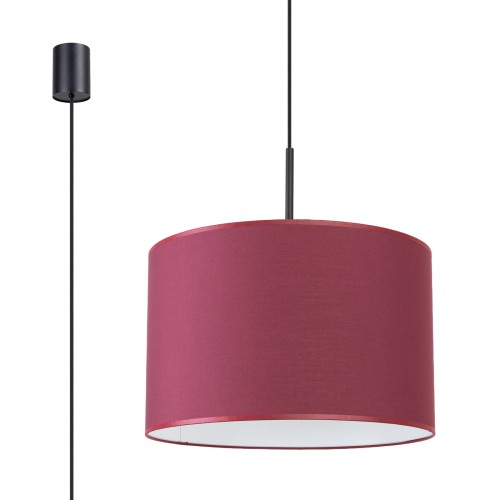 Lampa wisząca NEVIA burgund SL.1852 Sollux