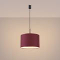 Lampa wisząca NEVIA burgund SL.1852 Sollux