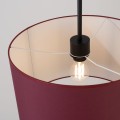 Lampa wisząca NEVIA burgund SL.1852 Sollux