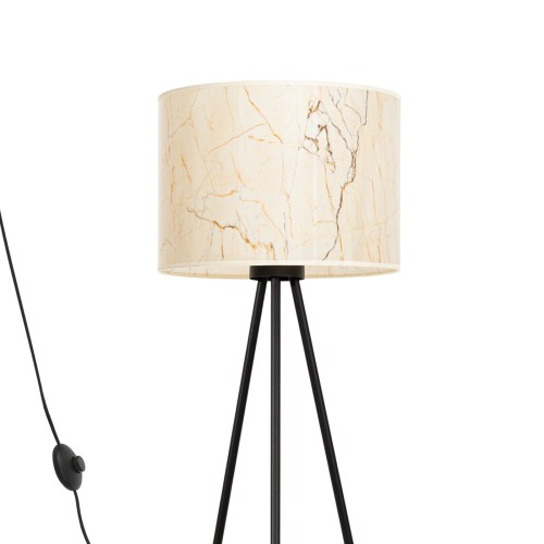 Lampa podłogowa NEVIA beżowy marmur SL.1854 Sollux
