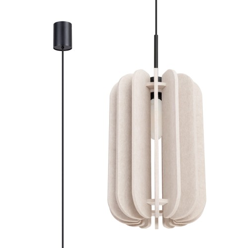 Lampa wisząca MULA 27 beżowa SL.1857 Sollux
