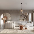 Lampa podłogowa MULA 45 beżowa SL.1863 Sollux