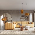 Lampa podłogowa MULA 45 żółta SL.1864 Sollux