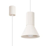 Lampa wisząca ESTRIA 1 beżowa SL.1870 Sollux