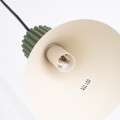 Lampa wisząca ESTRIA 1 beżowa/zielona oliwka SL.1872 Sollux