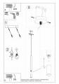 Lampa wisząca WEZYR 1 biała G9 1x40W IP20 SL.0957 SOLLUX