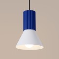 Lampa wisząca ESTRIA 1 biała/ultramaryna SL.1874 Sollux