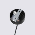 Lampa wisząca FELTRO 1 czarna/beżowa SL.1879 Sollux