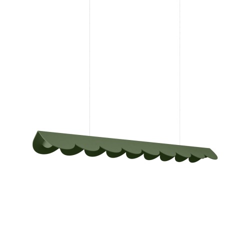 Lampa wisząca BISCUIT 100 zielona oliwka LED 4000K TH.676 Thoro