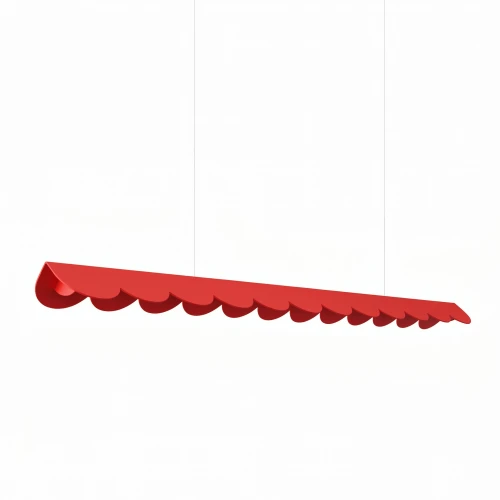 Lampa wisząca BISCUIT 130 czerwona LED 4000K TH.731 Thoro