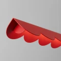 Lampa wisząca BISCUIT 130 czerwona LED 4000K TH.731 Thoro