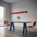 Lampa wisząca BISCUIT 100 czerwona LED 4000K TH.743 Thoro