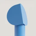 Lampa biurkowa BISCUIT błękitna LED 3000K TH.751 Thoro