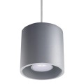 Lampa wisząca ORBIS 1 szary GU10 1x40W IP20 SL.0052 SOLLUX