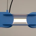 Lampa wisząca CHAIN 91 błękitna LED 3000K TH.782 Thoro