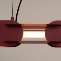 Lampa wisząca CHAIN 91 burgund LED 3000K TH.784 Thoro