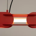 Lampa wisząca CHAIN 91 czerwona LED 3000K TH.786 Thoro