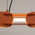 Lampa wisząca CHAIN 91 ochra czerwona LED 3000K TH.788 Thoro