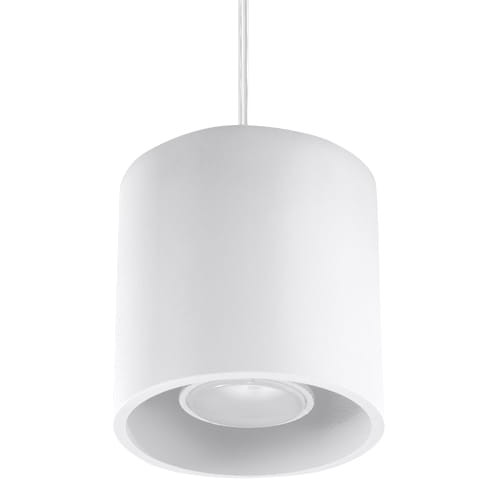 Lampa wisząca ORBIS 1 biały GU10 1x40W IP20 SL.0053 SOLLUX