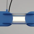 Lampa wisząca CHAIN 91 błękitna LED 4000K TH.812 Thoro
