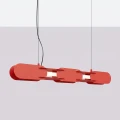 Lampa wisząca CHAIN 91 czerwona LED 4000K TH.816 Thoro