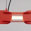 Lampa wisząca CHAIN 91 czerwona LED 4000K TH.816 Thoro