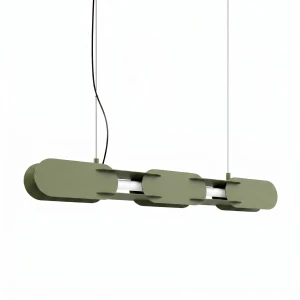 Lampa wisząca CHAIN 91 zielona oliwka LED 4000K TH.823 Thoro