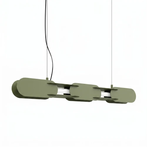 Lampa wisząca CHAIN 91 zielona oliwka LED 4000K TH.823 Thoro