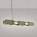 Lampa wisząca CHAIN 91 zielona oliwka LED 4000K TH.823 Thoro
