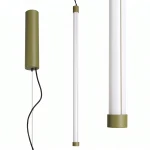 Lampa wisząca TRANG 75 zielona oliwka LED 3000K TH.853 Thoro